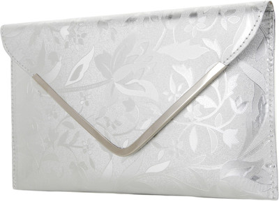 

Style Villaz Casual Silver Clutch