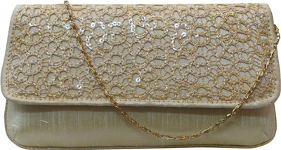 

Bhamini Party Gold Clutch