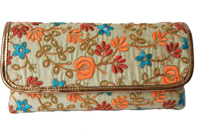 

Mahadev Exports Casual Gold Clutch