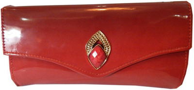 

Navaksha Party Red Clutch