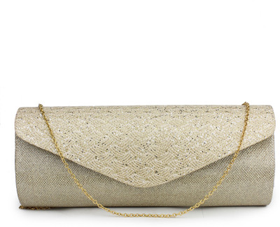 Do Bhai Party Gold Clutch