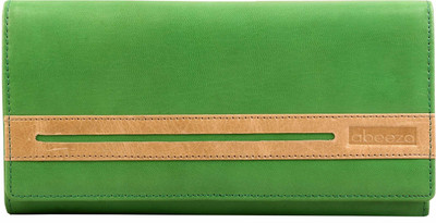 abeeza Casual Green, Grey Clutch