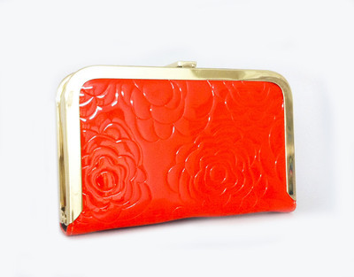 

Carry On Party Pink, Gold Clutch, Gold;pink