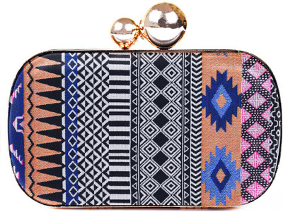 

AHAM Casual Multicolor Clutch