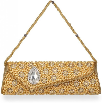 

Oleva Party Yellow Clutch