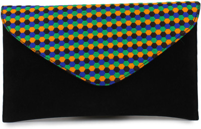 

Do Bhai Casual Black Clutch