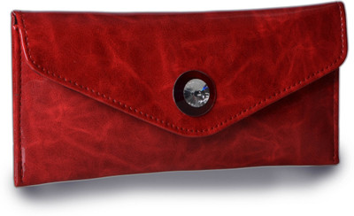 

Contrast Casual Red Clutch