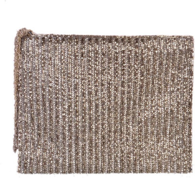 

Diwaah Party Silver Clutch