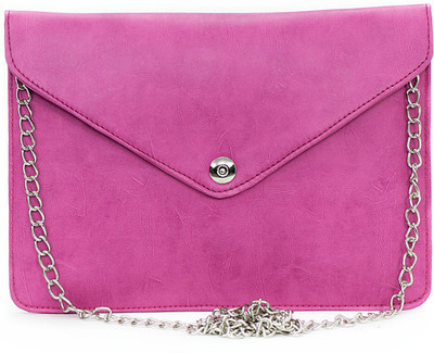 

Vermello Casual Pink Clutch