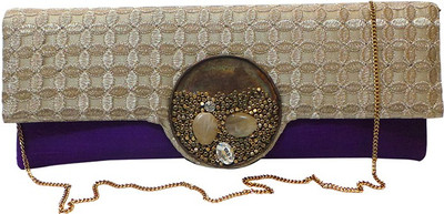 

Bhamini Party Purple Clutch
