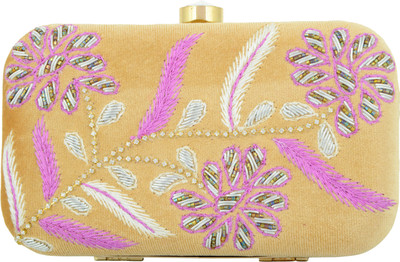 

Tooba Handicraft Party Multicolor Clutch