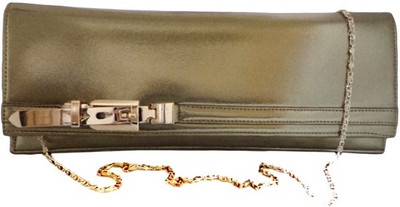 

Bhamini Party Gold Clutch