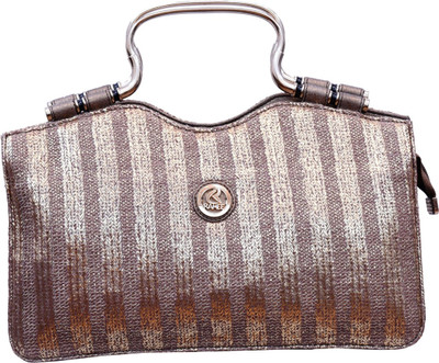 

Charu Boutique Party Gold Clutch