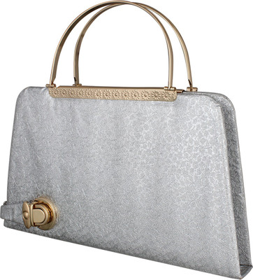 

Freya Party Silver Clutch