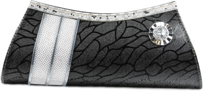 

D Austin King Party Black Clutch