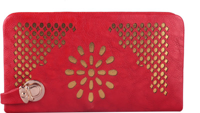 

Royal Purse Collection Casual Red Clutch