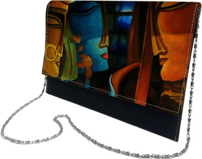 

The Backbencher Casual Multicolor Clutch