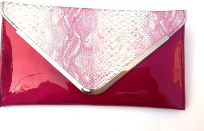 

GRACE FASHION VILLA Casual Pink Clutch