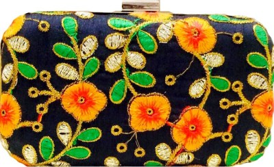 

Craftbazaar Casual Multicolor Clutch