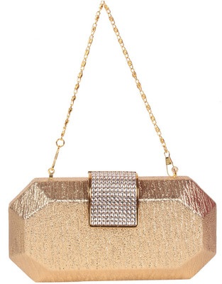

Reedra Party Gold Clutch
