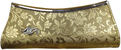 

Navaksha Party Gold Clutch