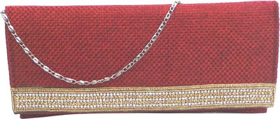 

Bhamini Party Maroon Clutch