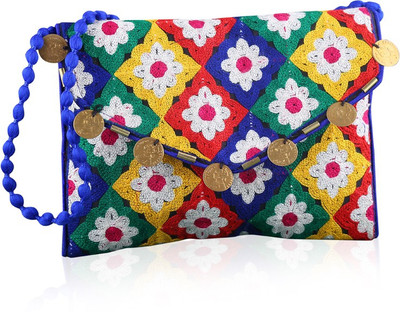 

Variation Casual Multicolor Clutch