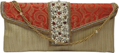 

Bhamini Party Red Clutch