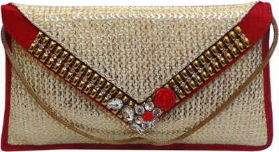 

Bhamini Party Red Clutch