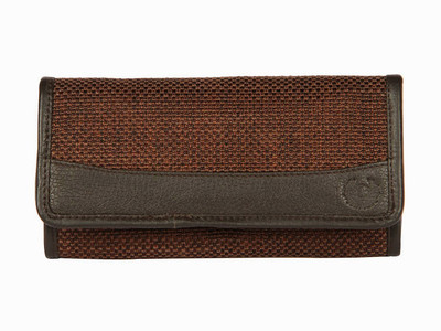 

99Cells Casual Brown Clutch
