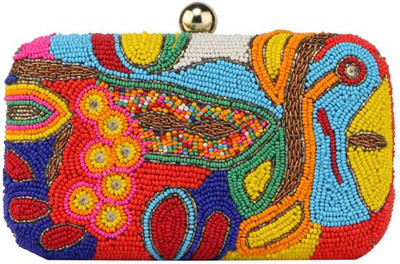 

Royal Pitarah Party Multicolor Clutch