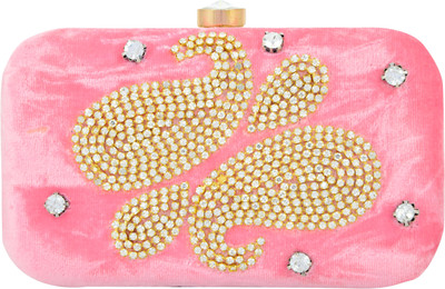 

Tooba Handicraft Party Multicolor Clutch