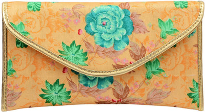 Bagaholics Casual Orange Clutch