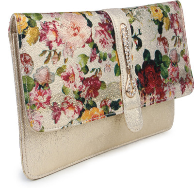 

Do Bhai Casual Gold Clutch