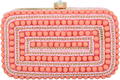 

Tooba Handicraft Party Multicolor Clutch