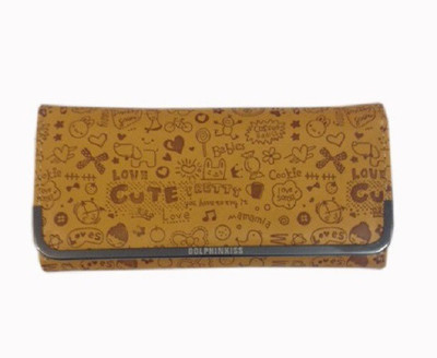 

MSELACTOS Casual Gold, Brown Clutch, Brown;gold