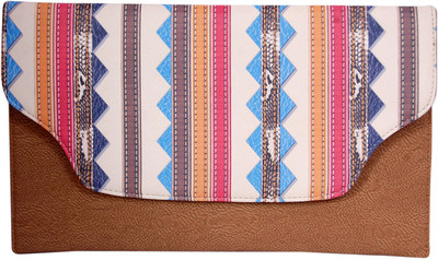 

Womaniya Casual Brown Clutch
