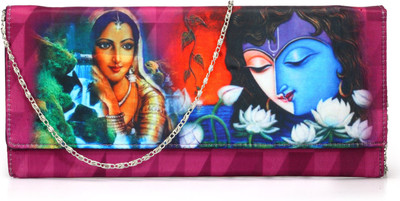 

Frosty Fashion Casual Multicolor Clutch