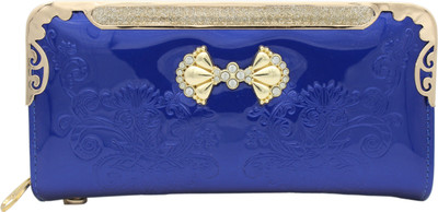 

Trendy Casual Blue Clutch