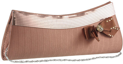 

Metro Casual Brown Clutch