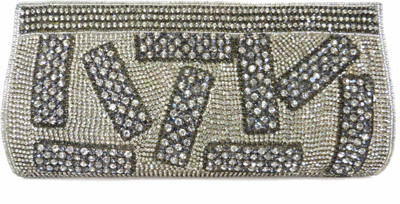 

Kawaii Casual Silver Clutch