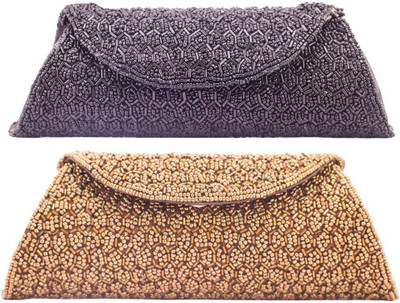 

Kleio Formal Gold, Black Clutch, Black;gold