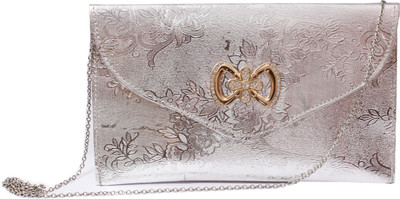 

Jars Collections Party Silver Clutch