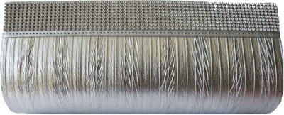 

Mahadev Exports Casual Silver Clutch