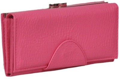 

Goldeno Casual Pink Clutch