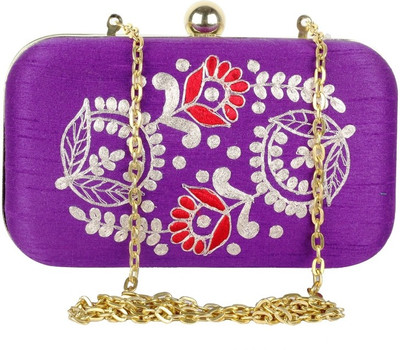 

Hepburnette Party Purple Clutch