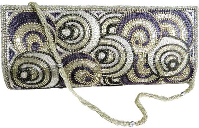 

Kawaii Casual Silver Clutch