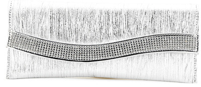 Elligator Party White Clutch