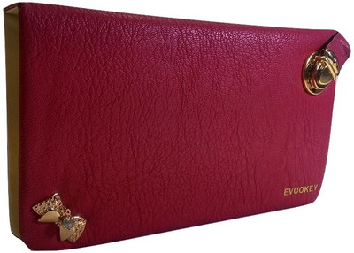 

Evookey Party Maroon Clutch