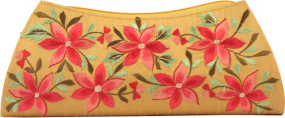

Soulful Threads Party Yellow Clutch